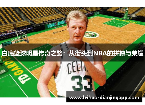 白底篮球明星传奇之路：从街头到NBA的拼搏与荣耀